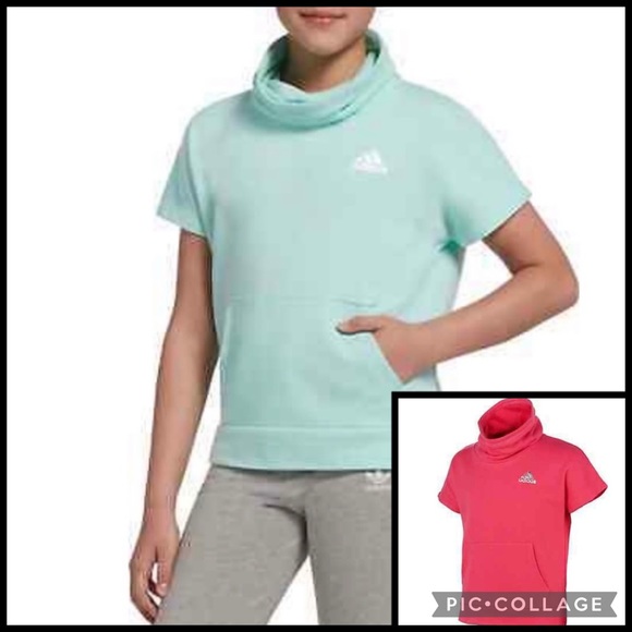 💕3 for $30 💕 NWT Adidas Girls Funnel Tops bundle - Picture 2 of 11